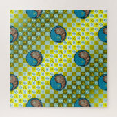 Pisces & Earth Monkey Legpuzzel (Verticaal)