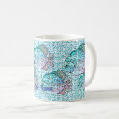 Pisces Fish Koffiemok (Voorkant rechts)