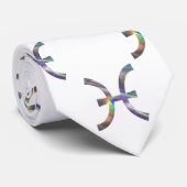 pisces hologramme homme cravate cravate (Roulé)