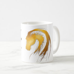 Pisces Horse Anniversaire Astrologie Zodiac Mug