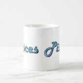 Pisces in Aquamarine Koffiemok (Center)