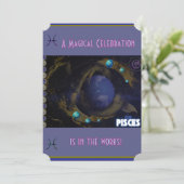 Pisces Invitation Anniversaire (Debout devant)