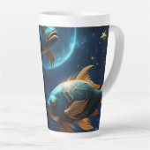 Pisces Latte Mok (Rechterhoek)