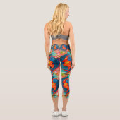 Pisces Leggings Zodiac Capri (Verso)