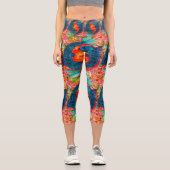 Pisces Leggings Zodiac Capri (Recto)