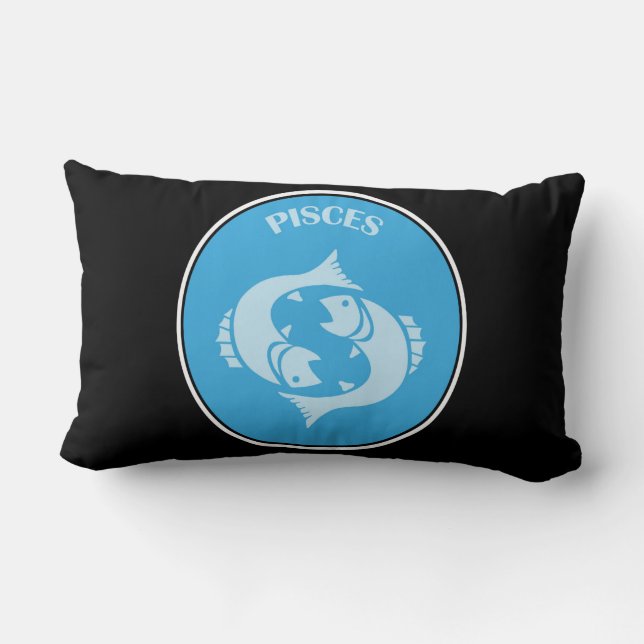Pisces Lumbar Pillow Kussen (Achterkant)