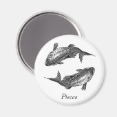 Pisces Magneet (Voorkant / Achterkant)