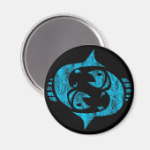 pisces magneet (Voorkant / Achterkant)