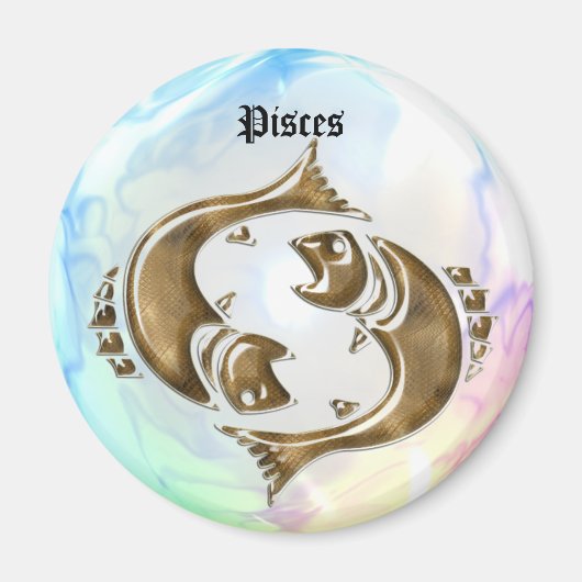 Pisces Magnet Magneet (Voorkant)