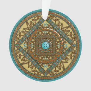 Pisces Mandala Acrylornament Ornament