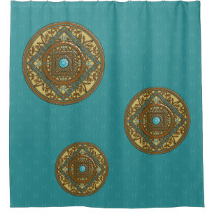 Pisces Mandala Douche rideau