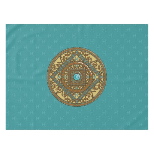Pisces Mandala Nappe (Devant (Horizontal))