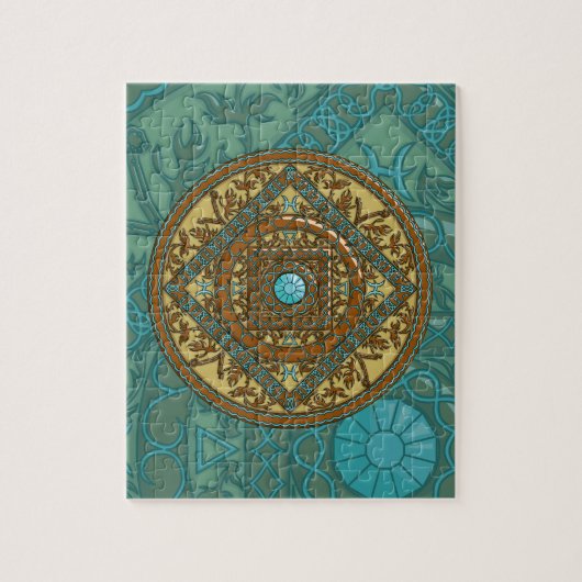 Pisces Mandala Puzzle Legpuzzel (Verticaal)