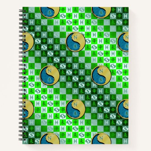 Pisces & Metal Goat Notitieboek (Voorkant)