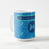 Pisces Modern Personalized Coffee Mug (Devant gauche)