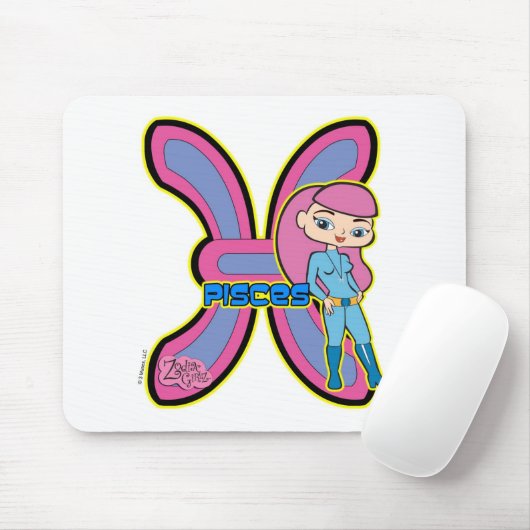 Pisces Mousepad Muismat (Met muis)
