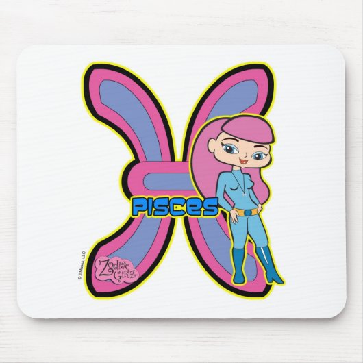 Pisces Mousepad Muismat (Voorkant)