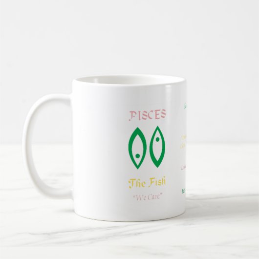 Pisces mug (Gauche)