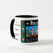 PISCES - MUG DE PROFIL ASTROLOGIQUE (Devant gauche)