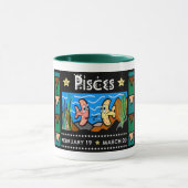 PISCES MUG DE PROFIL ASTROLOGIQUE (Centre)