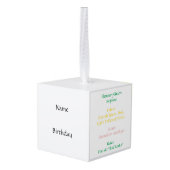 Pisces Ornament (Achter hoekig)