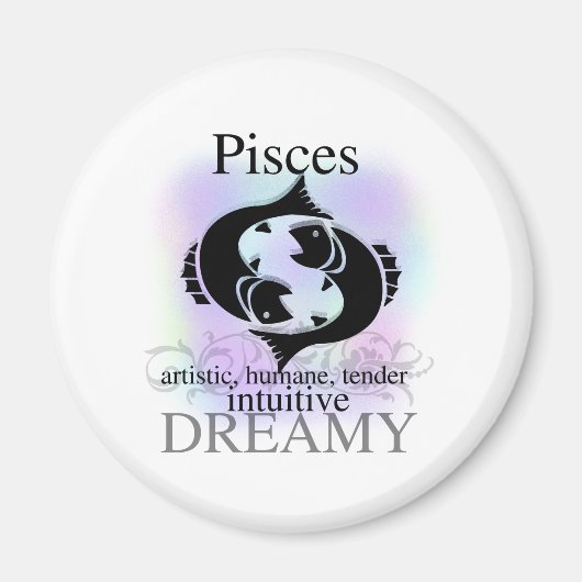 Pisces over jou magneet (Voorkant)