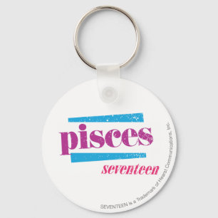Pisces Paars Sleutelhanger