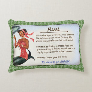 Pisces Pillow Accent Kussen