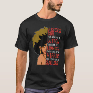 Pisces Queen for Women Astrology Zodiac Pisces G T-shirt