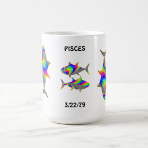 Pisces regenboogvissen Aangepaste Mok visdierentui