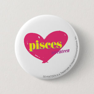 Pisces Ronde Button 5,7 Cm