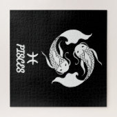 Pisces Silhouette Legpuzzel (Horizontaal)