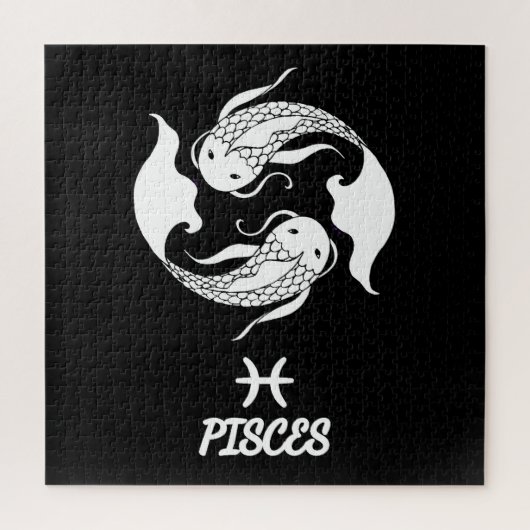 Pisces Silhouette Legpuzzel (Verticaal)