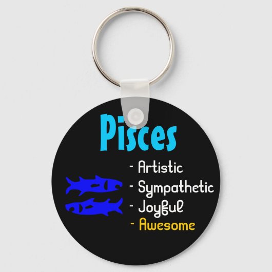 Pisces Sleutelhanger (Voorkant)