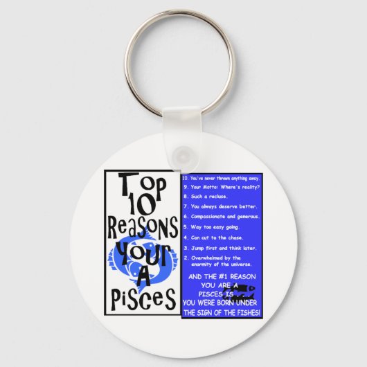 Pisces Sleutelhanger (Voorkant)
