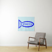 Pisces Sterrenbeeld Vis Tapijt Wandkleed (In Situ (horizontaal))