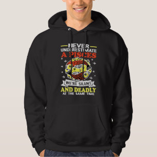 Pisces Sterrenbeeld We Zijn Stil En Dodelijk Tegel Hoodie
