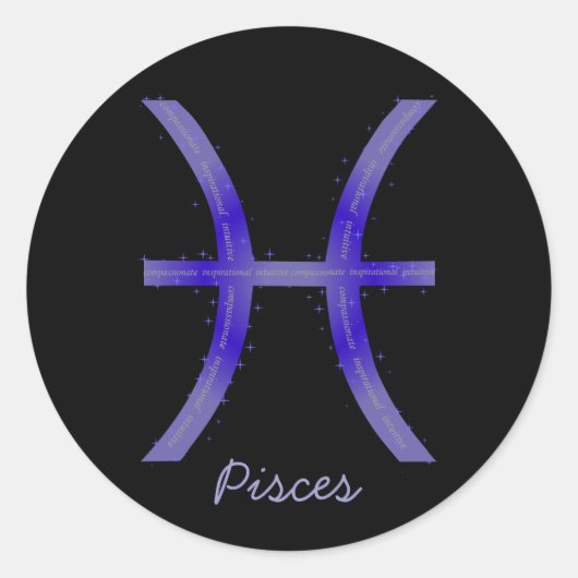 Pisces Sticker (Voorkant)