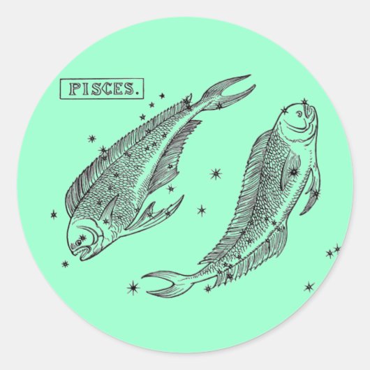 Pisces Sticker (Voorkant)