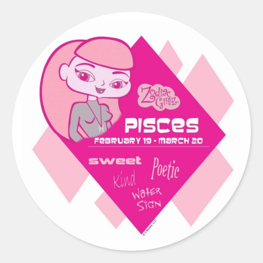 Pisces Stickers (Voorkant)