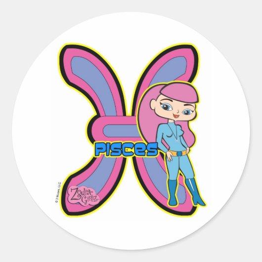 Pisces Stickers (Voorkant)