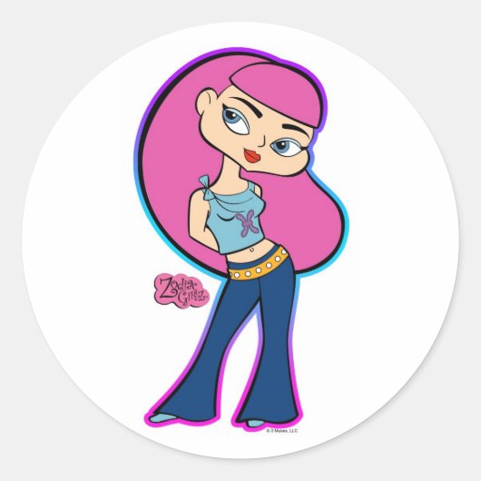 Pisces Stickers (Voorkant)