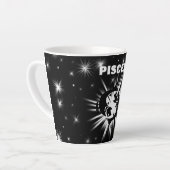 Pisces-teken Latte Mok (Linkerhoek)