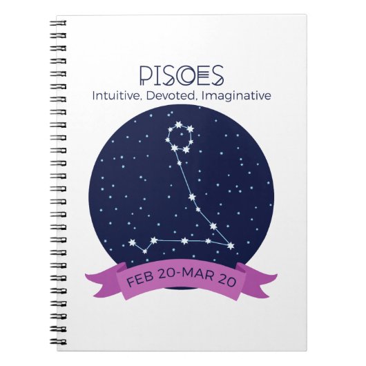 Pisces Traits Notitieboek (Voorkant)