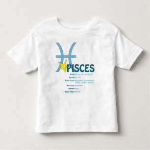 Pisces Traits Toddler T-Shirt