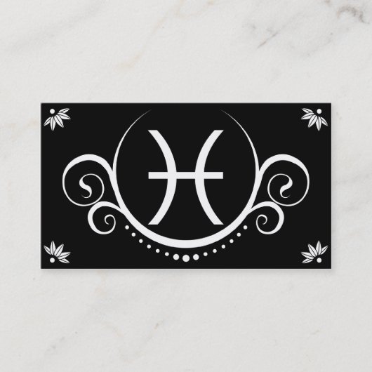 pisces verfijning visitekaartje (Voorkant)