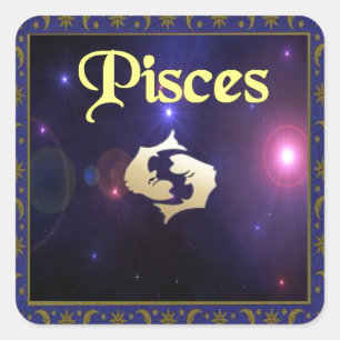 Pisces Vierkante Sticker