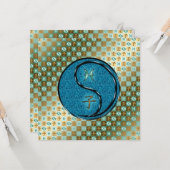 Pisces & Water Rat Kaart (Voorkant / Achterkant in situ)