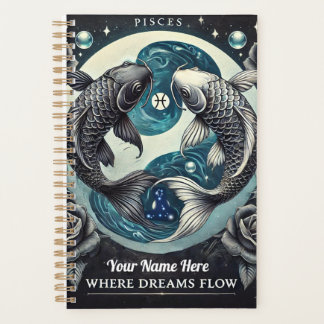 Pisces "Where Dreams Flow" Planificateur