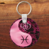 Pisces Yin Yang Sleutelhanger (Voorkant)